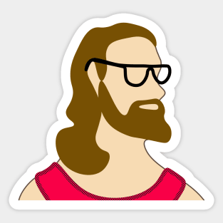 Hipster Sticker